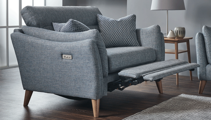 Cuddler shop power recliner
